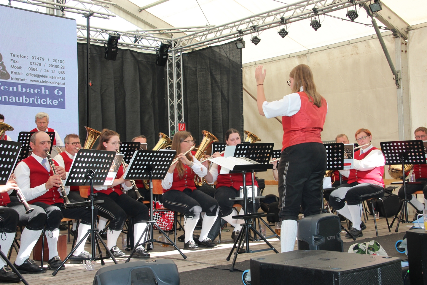 Bezirksmusikfest in Waldhausen